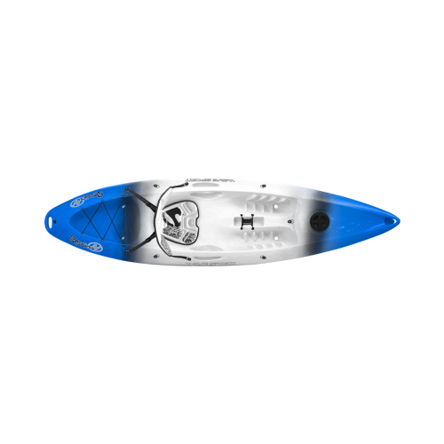 Sit-on-top baidarė WAVESPORT SCOOTER WHITE-OUT