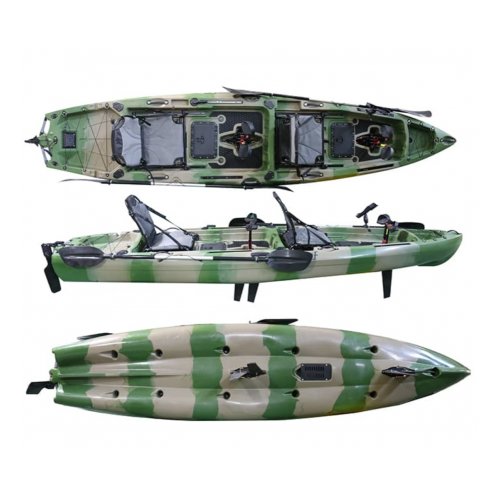 Divvietīgs makšķernieku kajaks AMBER CARP TANDEM 13.5