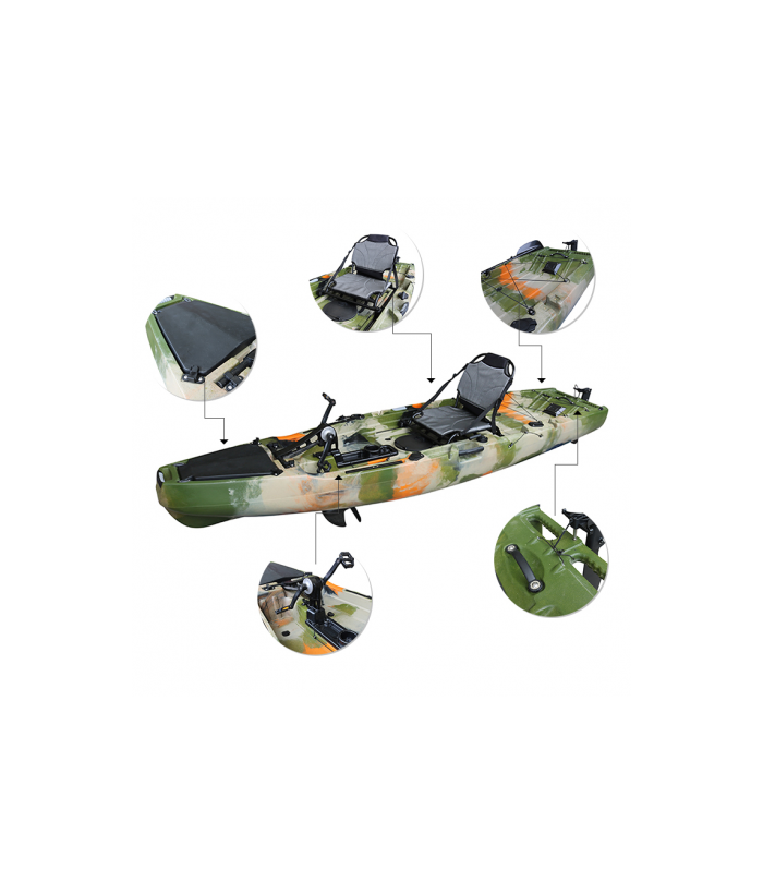 Makšķernieku kajaks AMBER TROUT 10.5