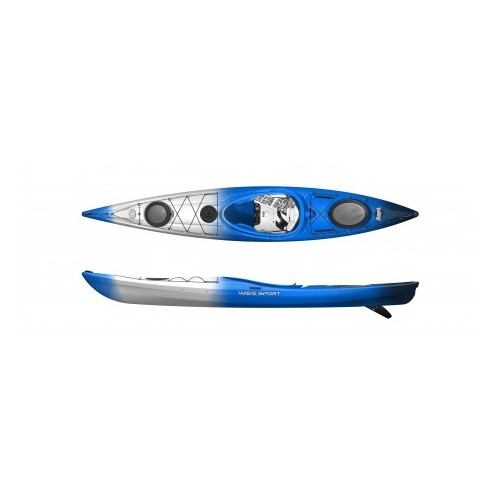 Vienvietīgs kajaks WAVESPORT HYDRA 125 CORETOUR