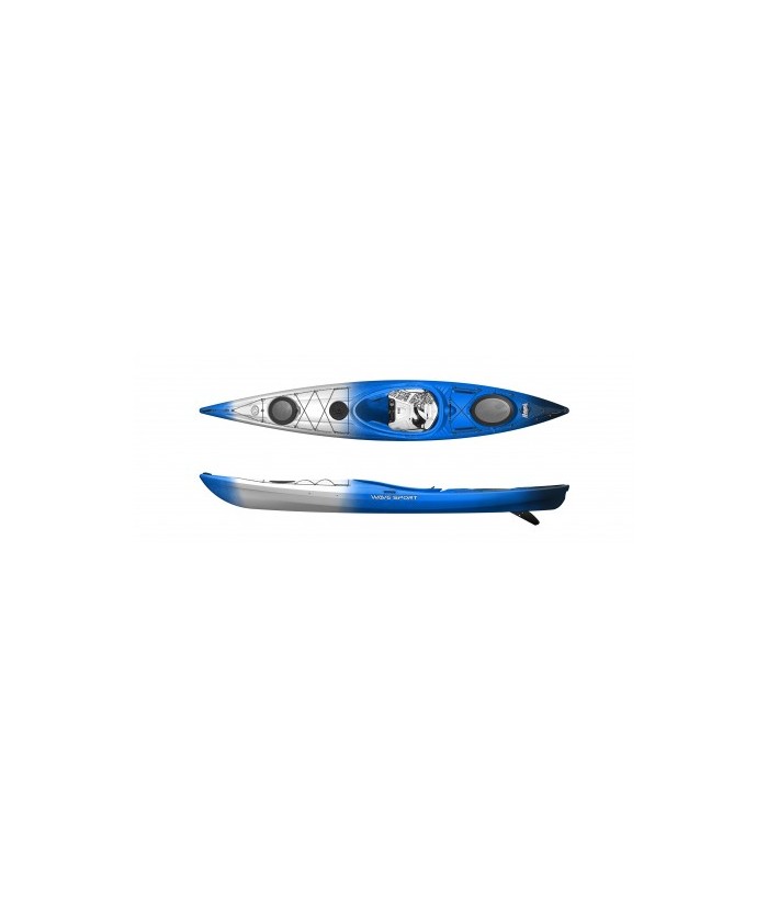 Vienvietīgs kajaks WAVESPORT HYDRA 125 CORETOUR