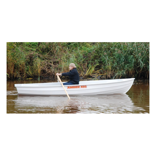 Stiklašķiedras laiva AMBER 450