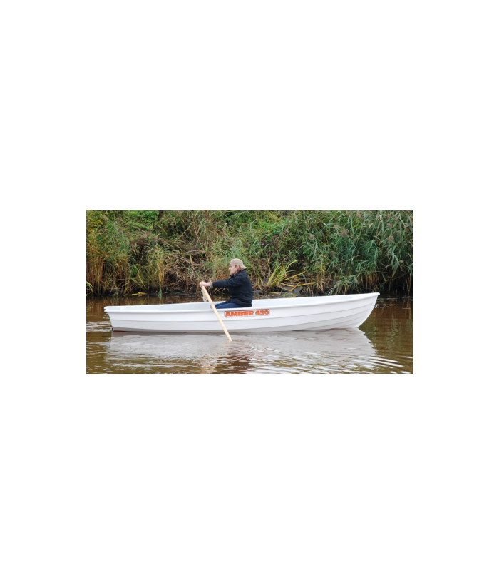 Stiklašķiedras laiva AMBER 450