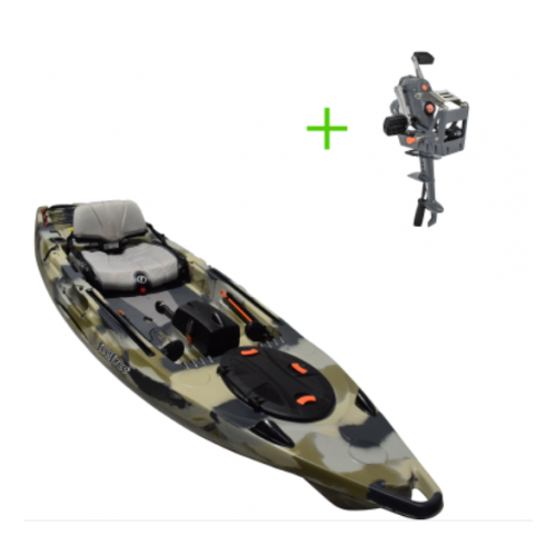 Makšķerēšanas kajaks FEELFREE LURE 11.5 V2 OVERDRIVE PEDAL