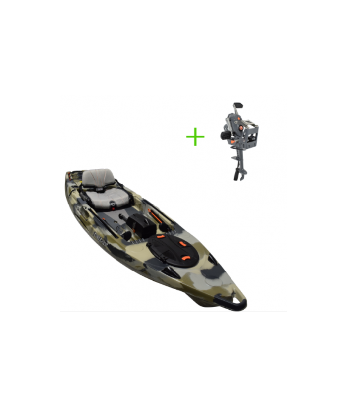 Makšķerēšanas kajaks FEELFREE LURE 11.5 V2 OVERDRIVE PEDAL