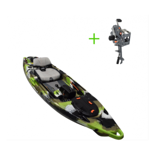 Makšķerēšanas kajaks FEELFREE LURE 13.5 V2 OVERDRIVE PEDAL