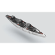 Hybrid Sit On Top kayak CARIBOU ANTIA 490