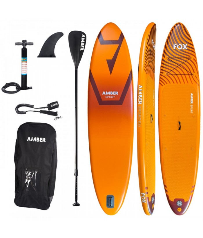 Inflatable SUP board set AMBER FOX