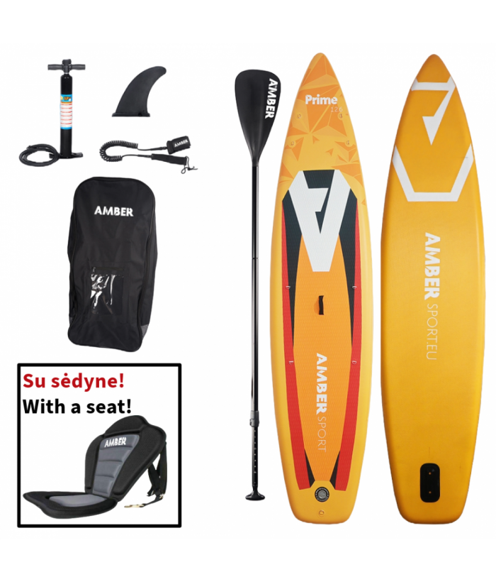 Inflatable SUP board set AMBER PRIME 12.6 LITE WS