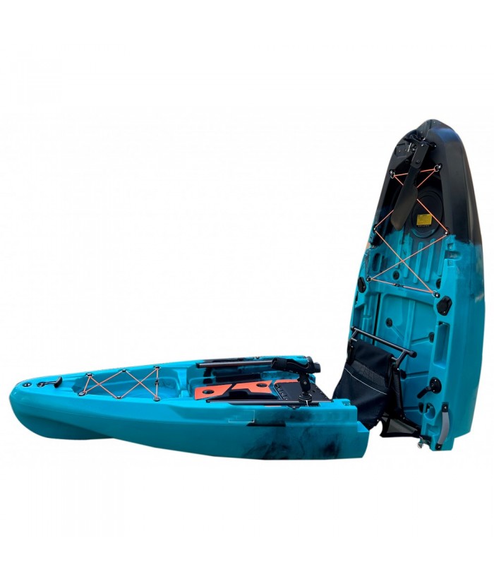 One seated modular fishing kayak AMBER KORA 10.8