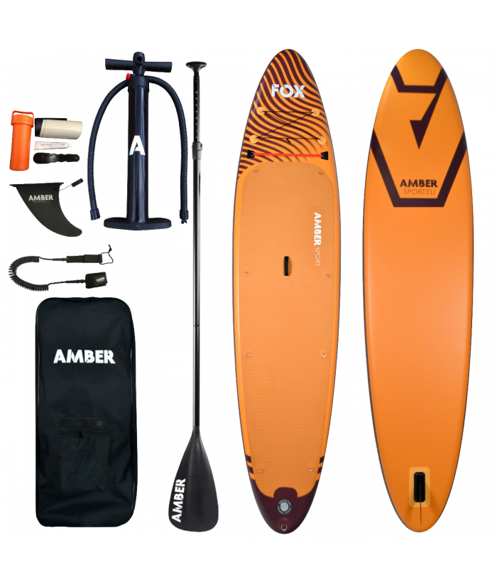 Piepūšams SUP dēļa komplekts AMBER FOX 12.4
