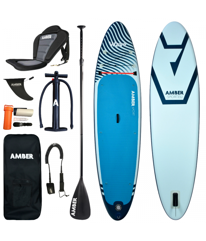 Piepūšams SUP dēļa komplekts AMBER WAVE 10.8 V2 WS