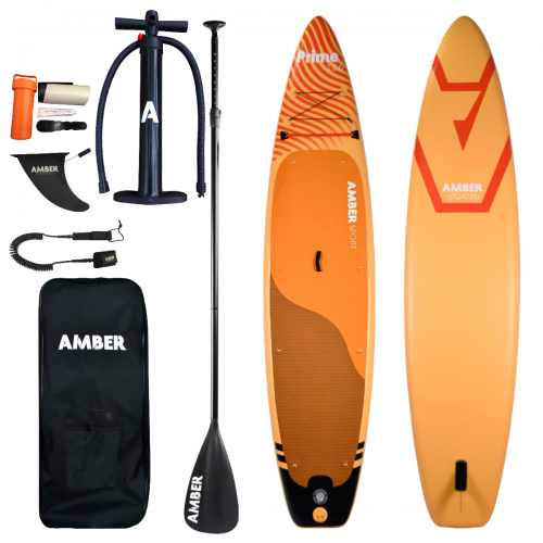 Piepūšams SUP dēļa komplekts AMBER PRIME 12.6 V2