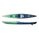 Vienvietė baidarė WAVESPORT HYDRA 145 CORETOUR su vairo sistema
