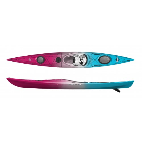 Vienvietė baidarė WAVESPORT HYDRA 145 CORETOUR su vairo sistema