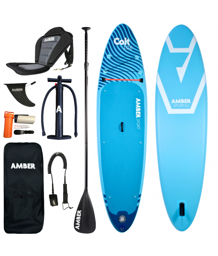 Piepūšams SUP dēļa komplekts AMBER COLT 10.6 V2