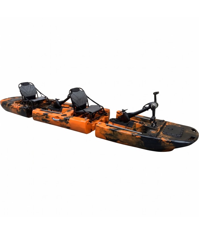 Modular fishing kayaks AMBER BANJO 14.0