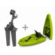 One seated modular fishing kayak AMBER KORA 10.8
