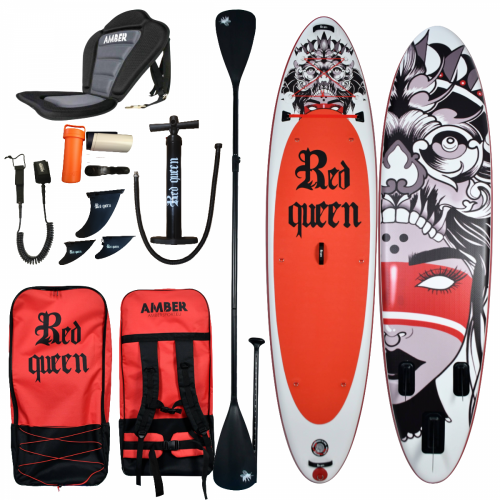 SUP dēlis RED QUEEN 10.8 V2 WS