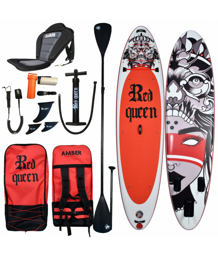 SUP dēlis RED QUEEN 10.8 V2 WS