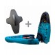 One seated modular fishing kayak AMBER KORA 10.8