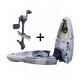 One seated modular fishing kayak AMBER KORA 10.8