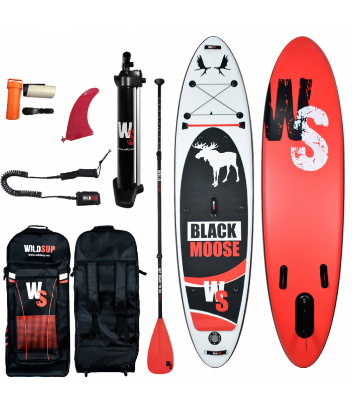 Piepūšams SUP dēlis WILDSUP BLACK MOOSE 10.6 V2
