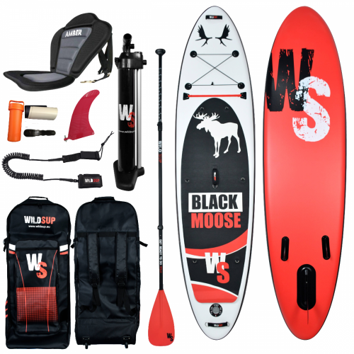 Piepūšams SUP dēlis WILDSUP BLACK MOOSE 10.6 V2 WS
