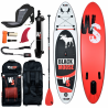 Piepūšams SUP dēlis WILDSUP BLACK MOOSE 10.6 V2 WS