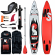 Piepūšams SUP dēlis WILDSUP HOWLING WOLF 12.3 V2 WS