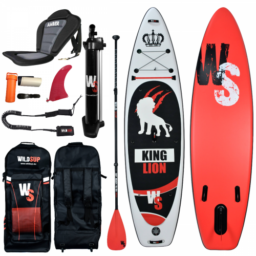 Piepūšamais SUP dēlis WILDSUP KING LION 11.5 V2 WS