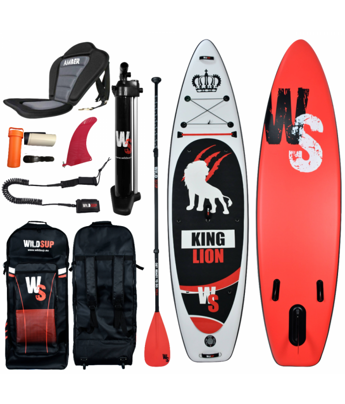 Piepūšamais SUP dēlis WILDSUP KING LION 11.5 V2 WS