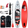 Piepūšams SUP dēlis WILDSUP KANGAROO TANDEM 12.9 V2
