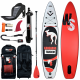 Piepūšams SUP dēlis WILDSUP KANGAROO TANDEM 12.9 V2 WS