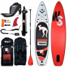Piepūšams SUP dēlis WILDSUP KANGAROO TANDEM 12.9 V2 WS