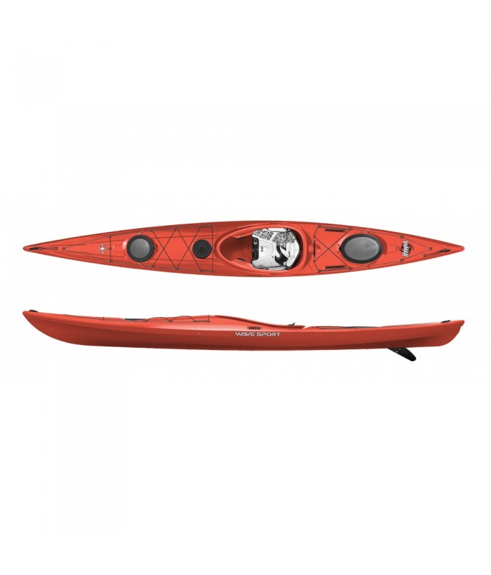 Vienvietīgs kajaks WAVESPORT HYDRA 145 TRIFUSE CORETOUR