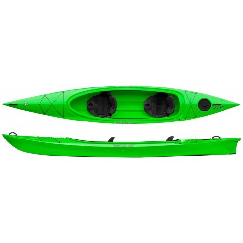 Divvietīgs kajaks WAVESPORT VISTA BLACKOUT