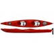Tandem kayak WAVESPORT HORIZON 160T - CORETOUR + RUDDER