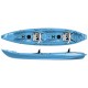 Sit On Top kayak PERCEPTION SCOOTER X TANDEM  WHITE-OUT