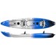Sit On Top kayak PERCEPTION SCOOTER X TANDEM  WHITE-OUT